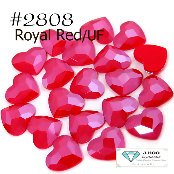 Swarovski 2808 Heart Flat Back 10mm(4pcs)