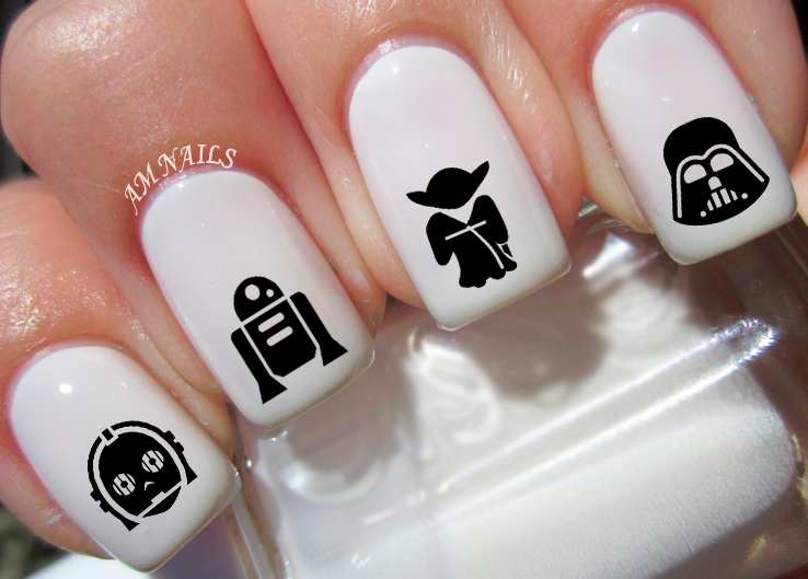 Star Wars Nail Art Stickers Transfers Decals Set of 78 – A1240