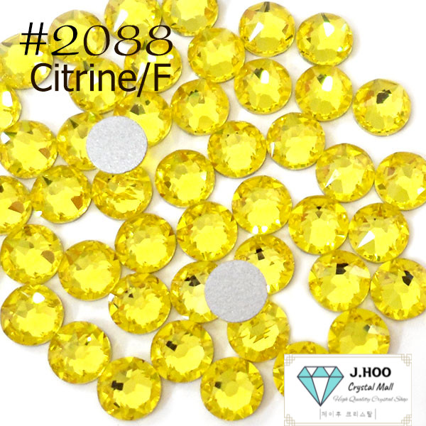 Swarovski 2088 – Flat Back-Citrine F