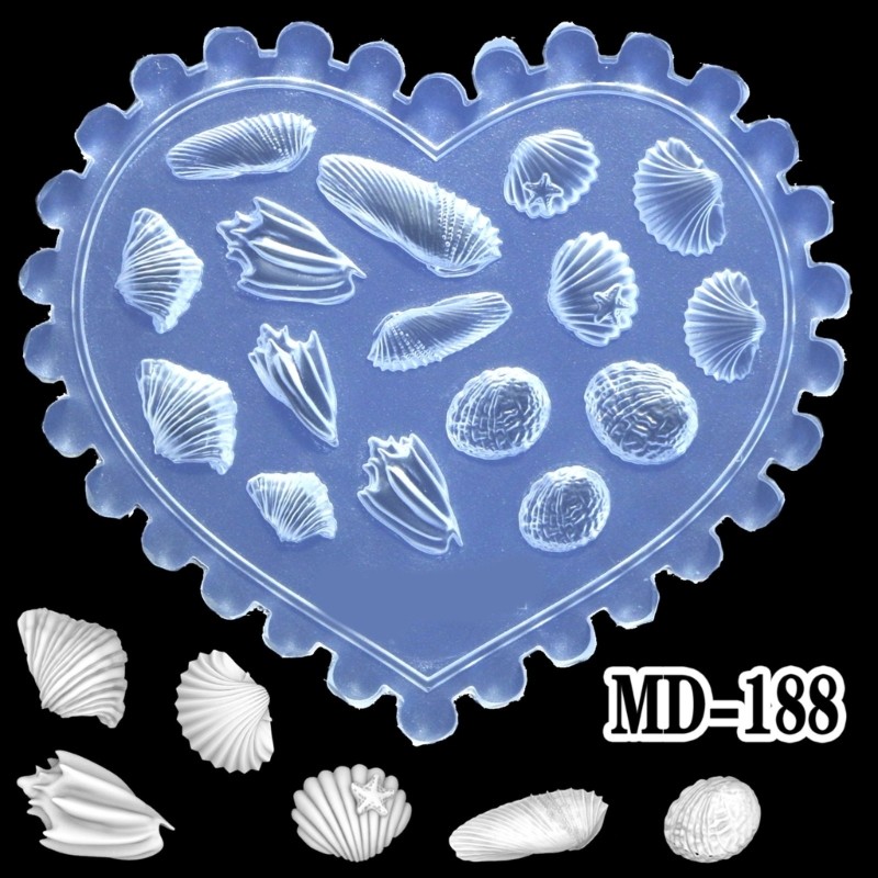 Nail Art Silicone Mold Various Shape Manicure Training Tool Manicure Supplies