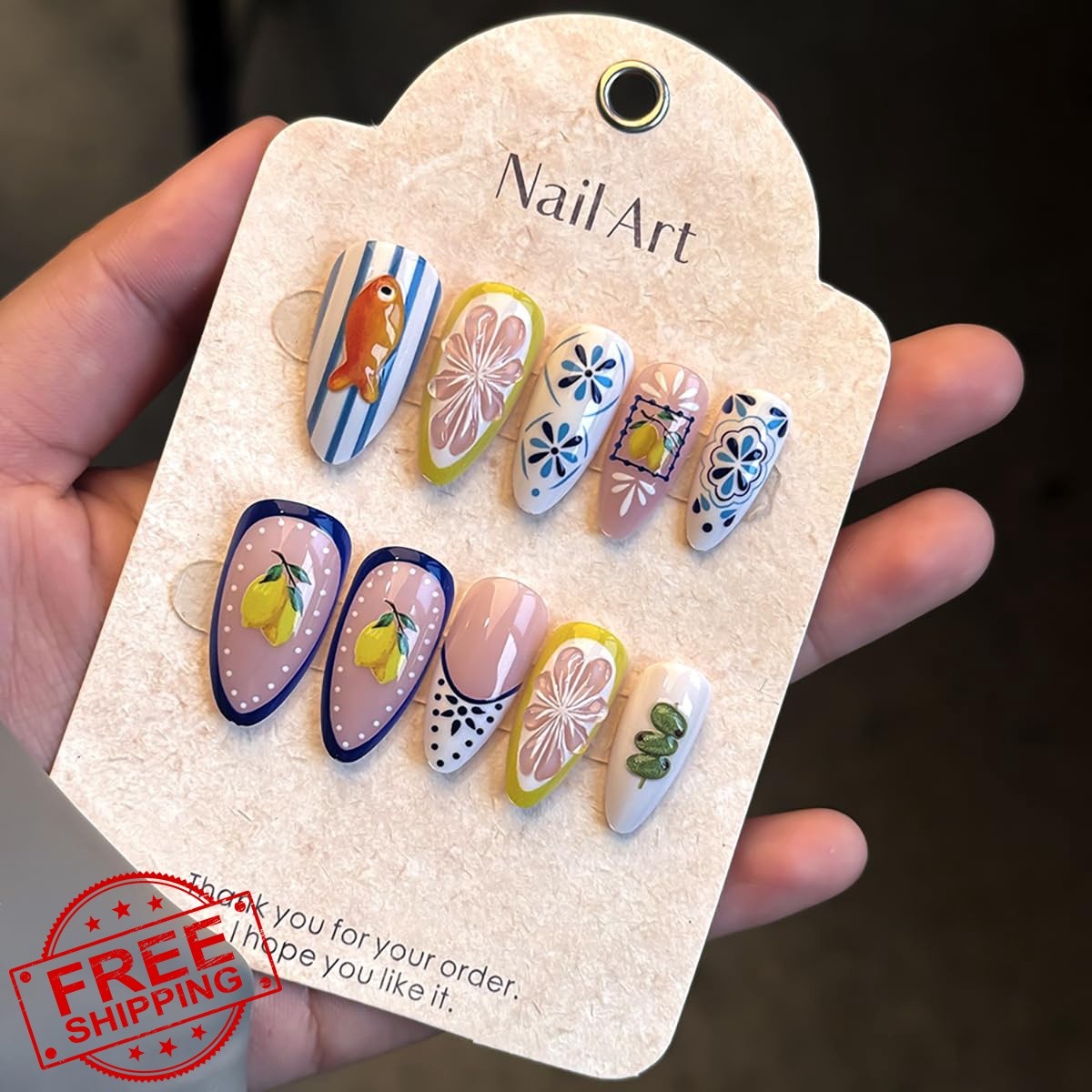 Sutaozhi Summer Stickers Nail Art 5D French Daisy