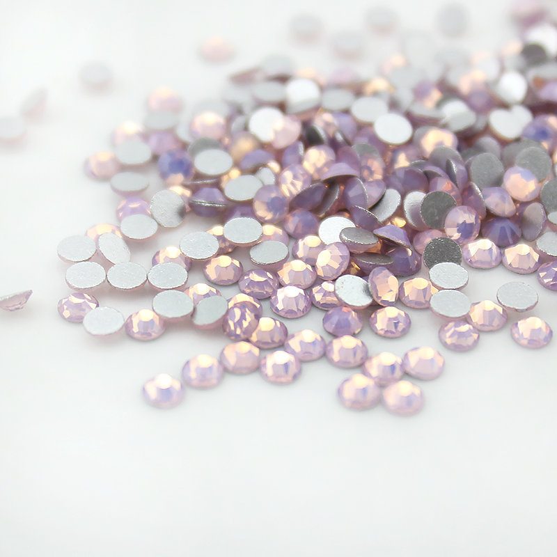 520 pcs Mix Size Opal Crystal Nail Art Rhinestones 3D Flatback Nails Decorations