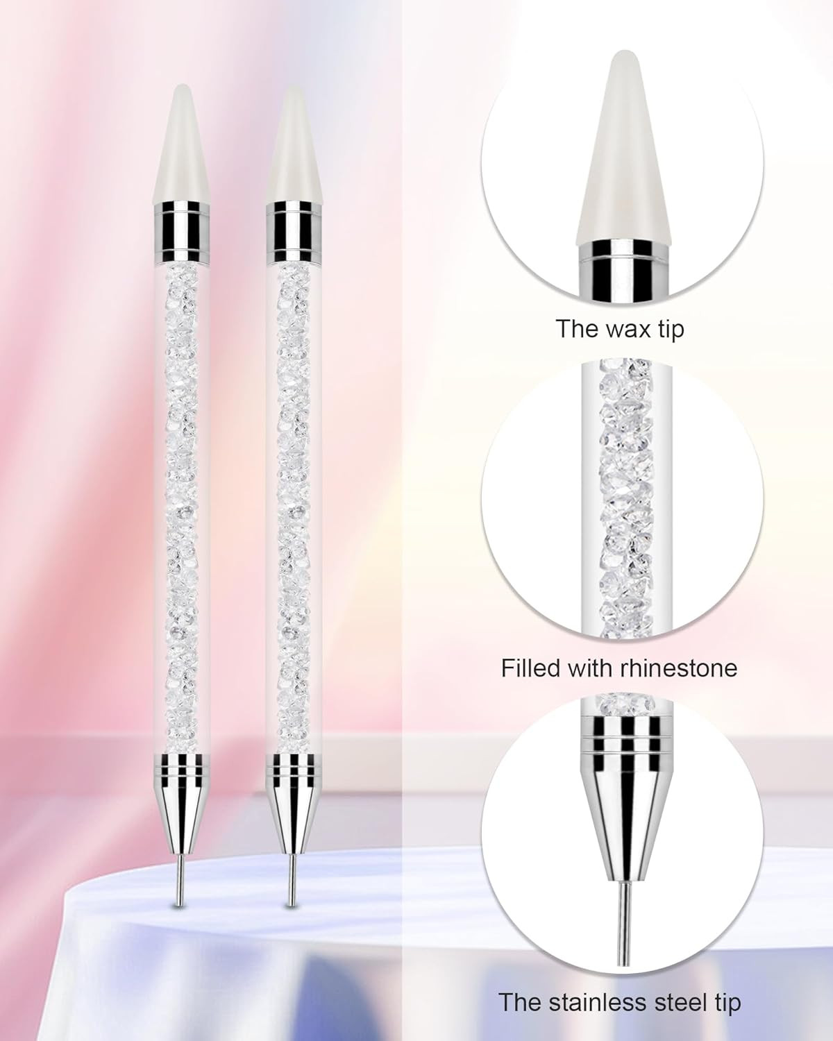 Rhinestone Picker Tool Set,Rhinestone Applicator Tool,Rhinestone Picker Dotting