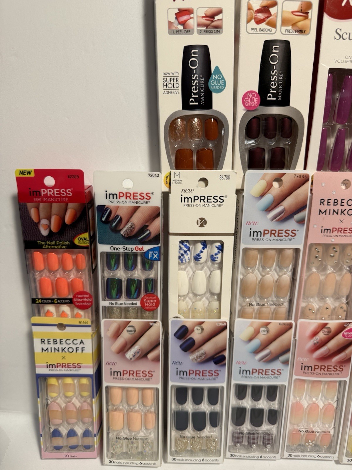KISS NAILS imPRESS Press On Manicure💅🏻MIX!YOU CHOOSE,More Nails On My Page👀