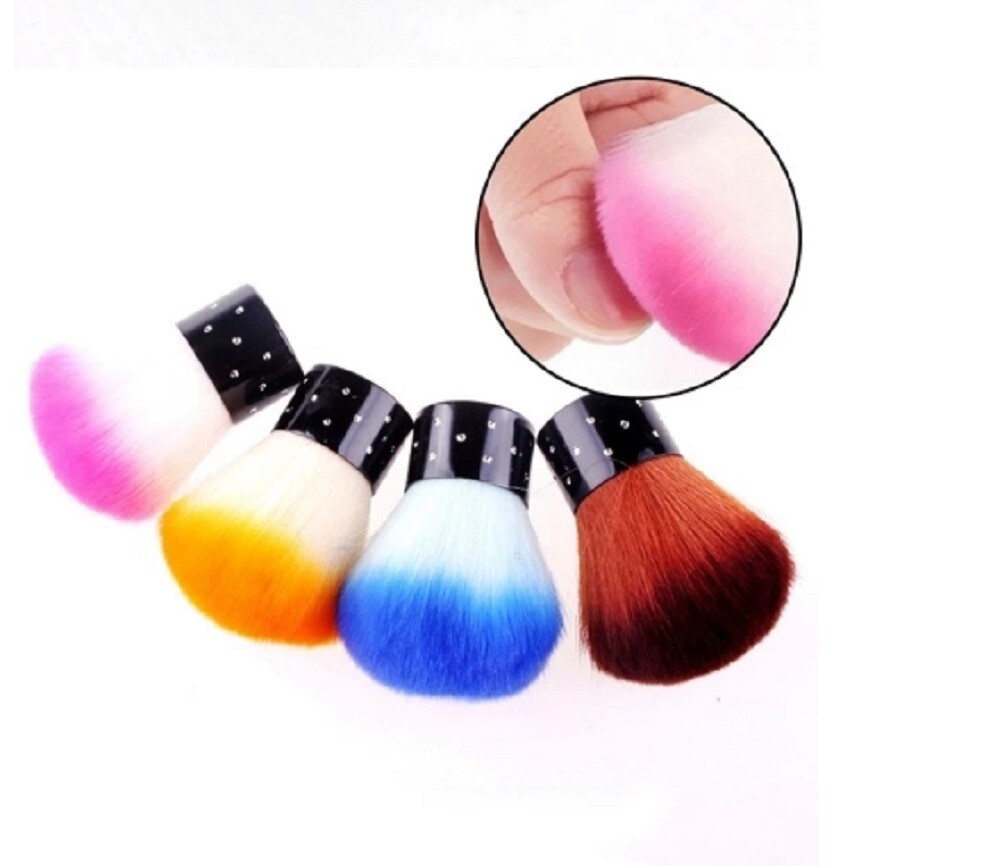 Nail Dust Brush Set – Acrylic & UV Gel Powder Art Remover, Cleaner Brushes