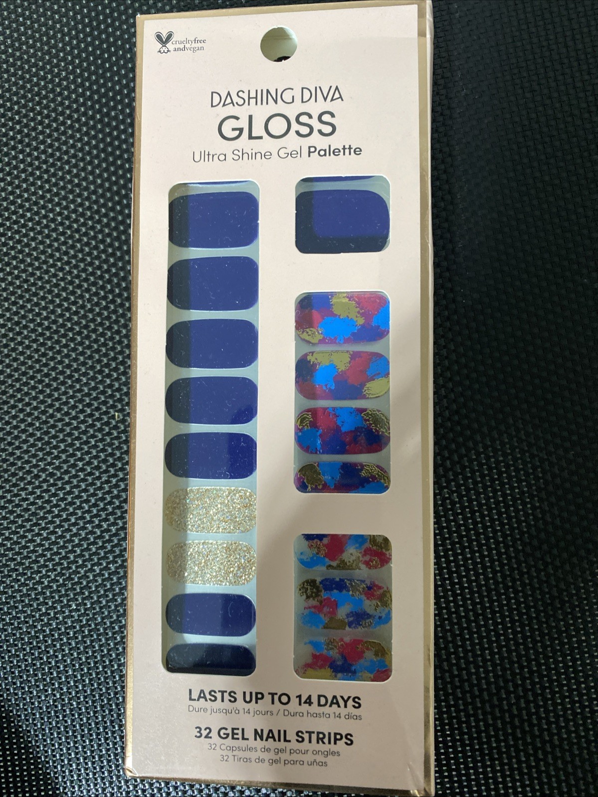 Dashing Diva Gloss Ultra Shine Gel Nail Strips 32ct NEW