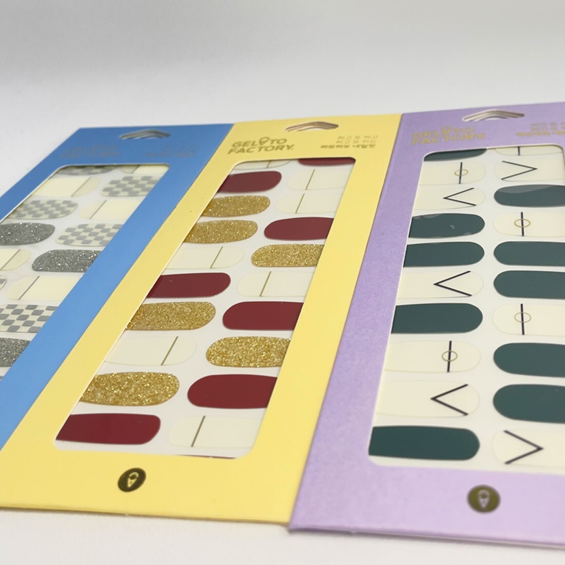 DIY Nail Kit Stylish Decals Made in Korea Delicate Art Premium Quality Set