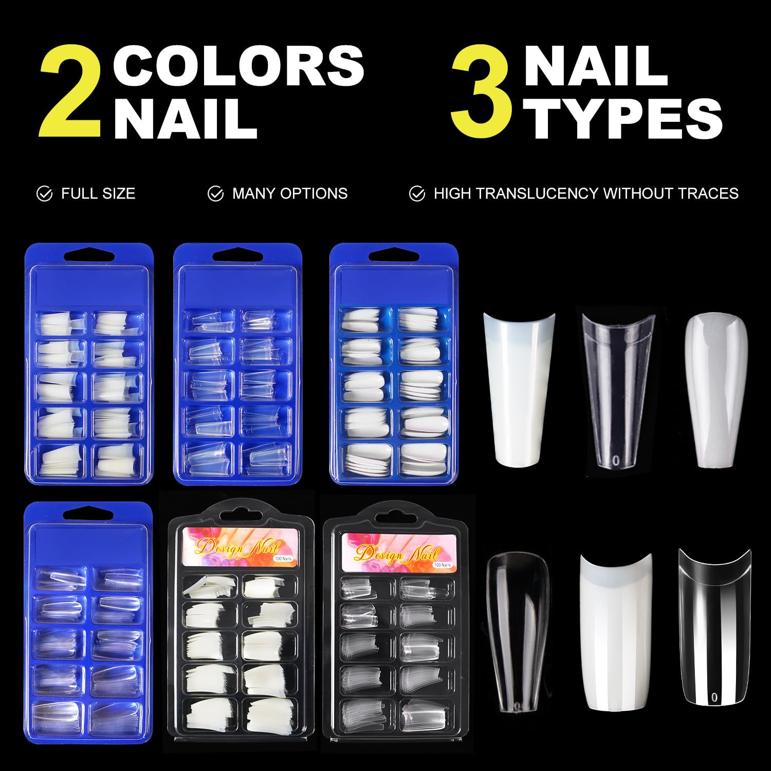 Acrylic Nails Kit Set 29 Colors with UV Lamp & Electric Drill, 2X60Ml Monomer –