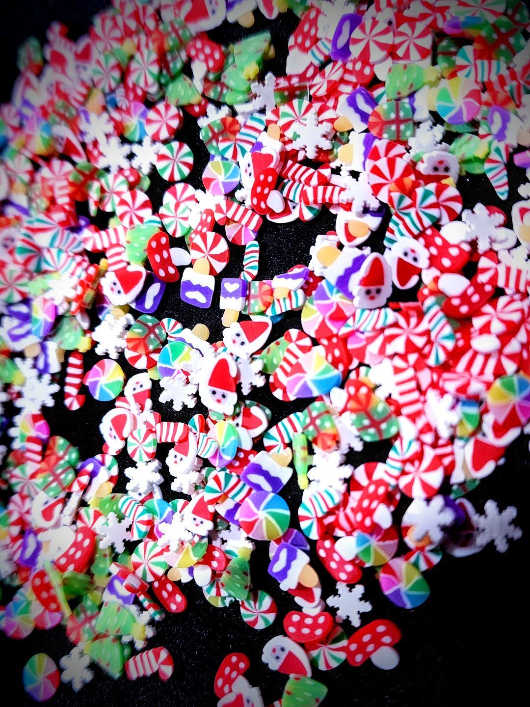FIMO CHRISTMAS BLEND~Nail•Acrylic•Gel•BodyArt•Face•Festival•Craft• DIY•RESIN