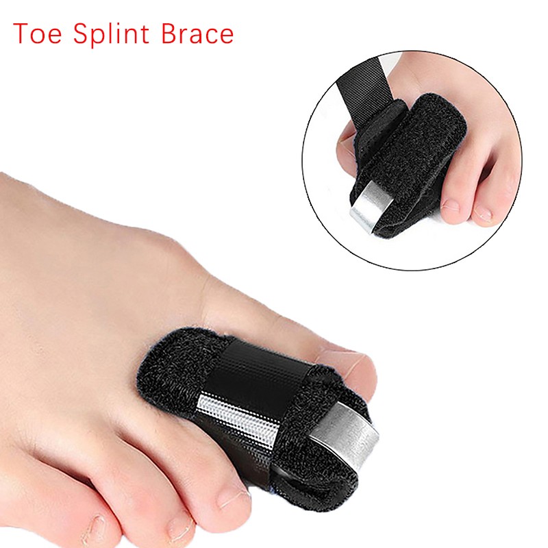 1PC Finger Toe Splint For Broken Toe Hammer Straightener Corrector Brace Wrap