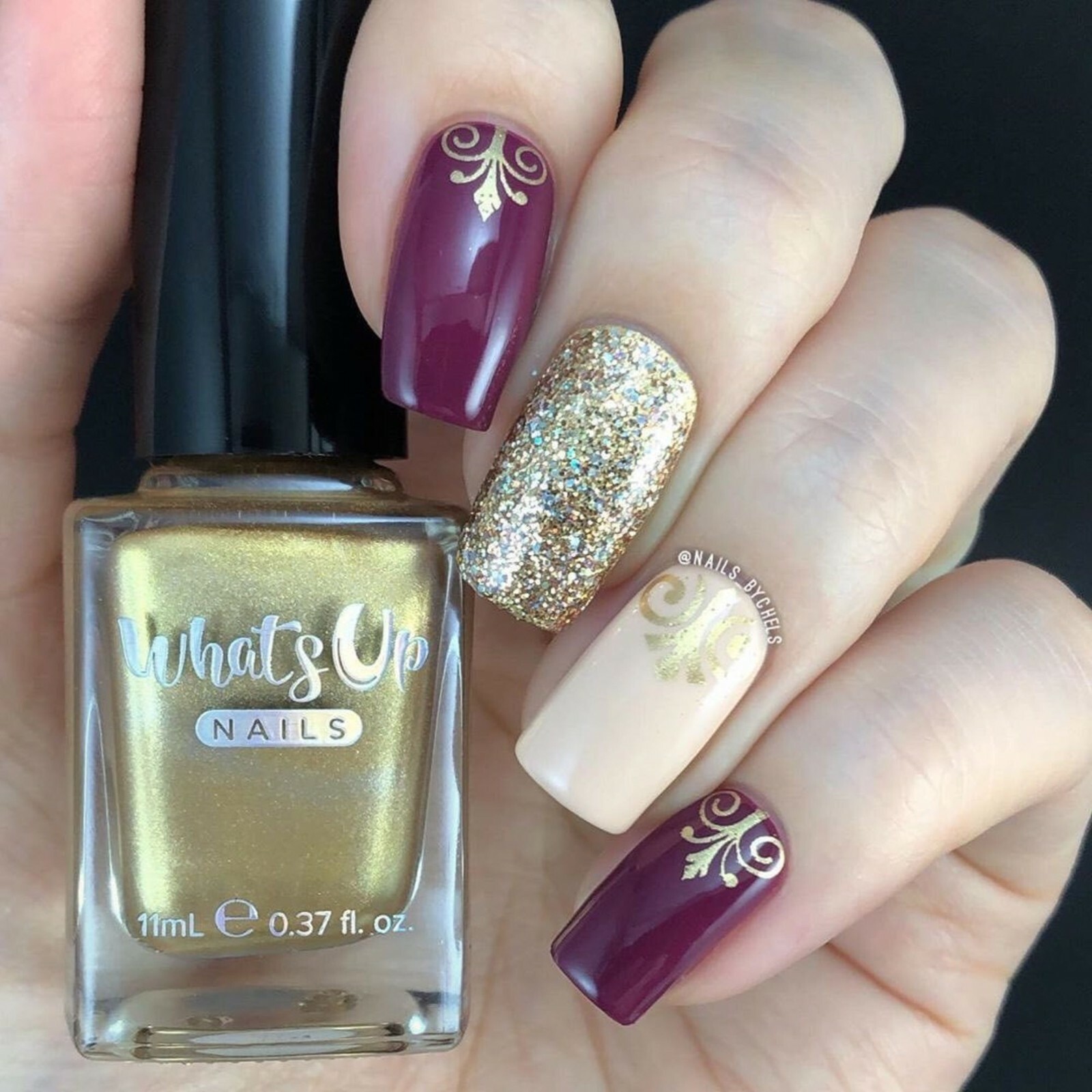 Go for Gild Stamping Polish (Gold), Nail Polish for Nail Art