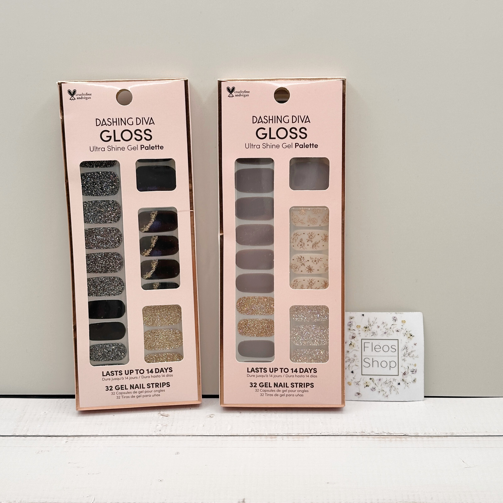 Dashing Diva Gloss Gel Strips Lavendar Dreams & Galaxy Unknown 2-pack – Sealed