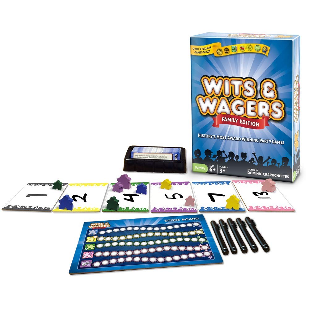 North Star Games Wits & Wagers Family Edition 11.5 X X 3.25 Inches, Blue