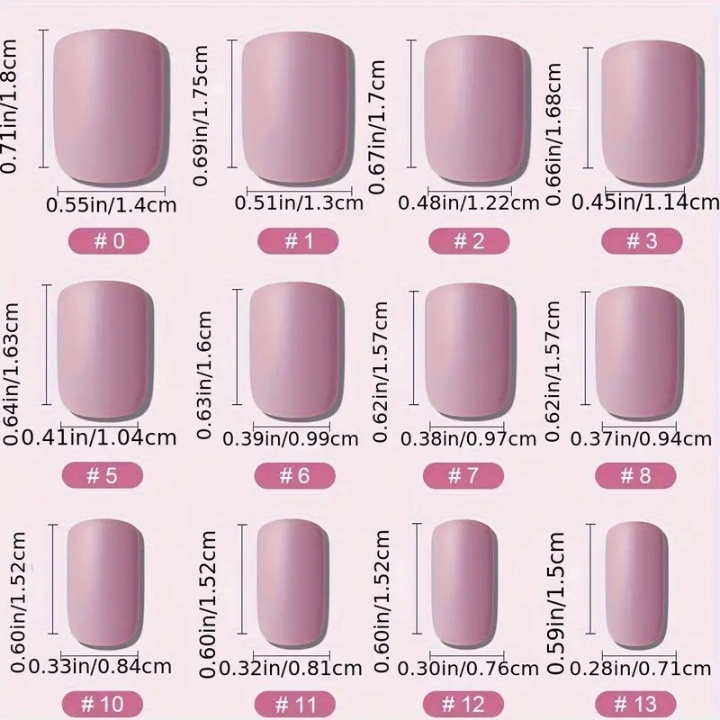 48Pcs-Smoky Grey Transparent Press on Nails Short Square Watercolor Stone Finish