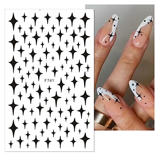 Valentine’s Day Nail Art Stickers Red Heart Nail Decals 3D Self-Adhesive