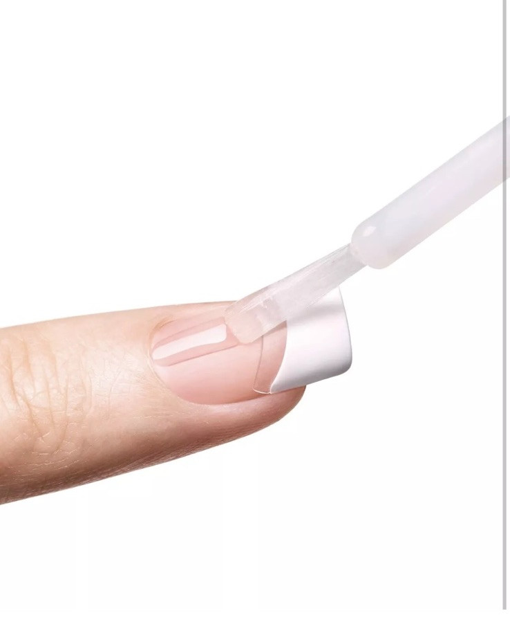 KISS Brush-On Gel Nail Kit Gel -French-Nude French & DIY Color Looks DAMAGED BOX