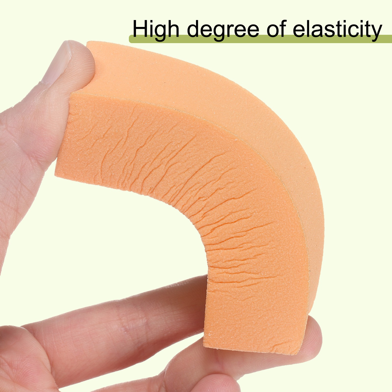 8pcs Nail Buffer Block 120 Grit Nail File for Nail Buffing, Orange