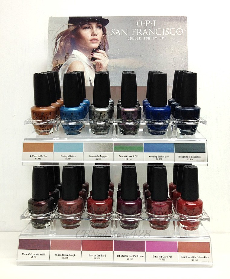 LIMITED – OPI – SAN FRANCISCO Collection F/W 2013 – Pick Any Shade