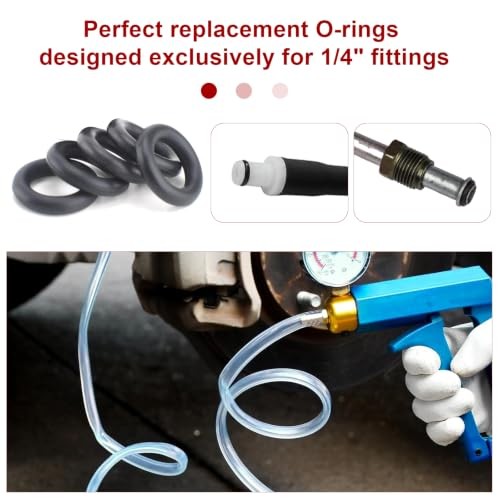 12 PCS Replacement O-Rings for 1/4 inch Fittings,Quick-Release Fittings O