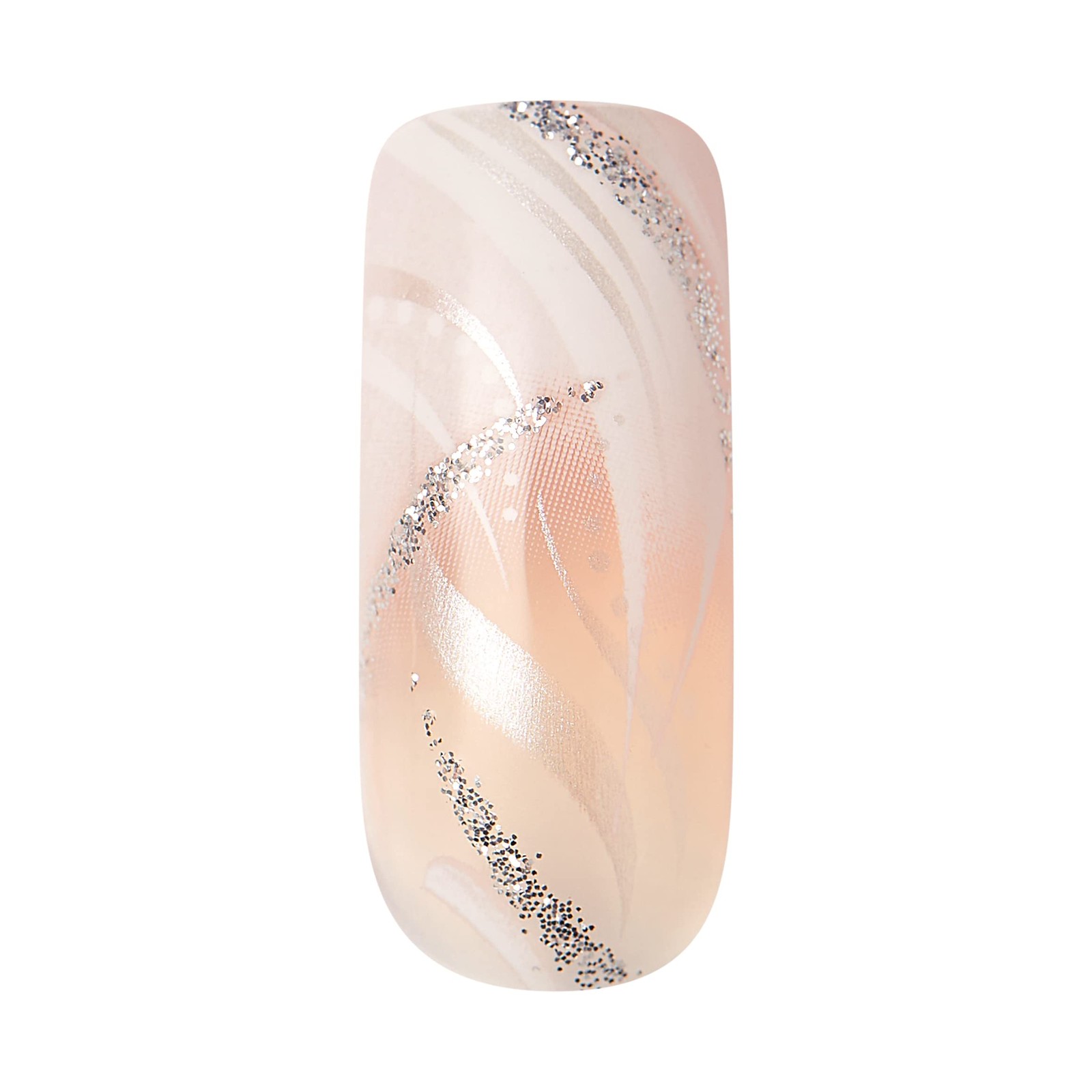 Gold Finger Full Cover Nails Gel Glam Ready to Wear Gel Manicure Long Nails