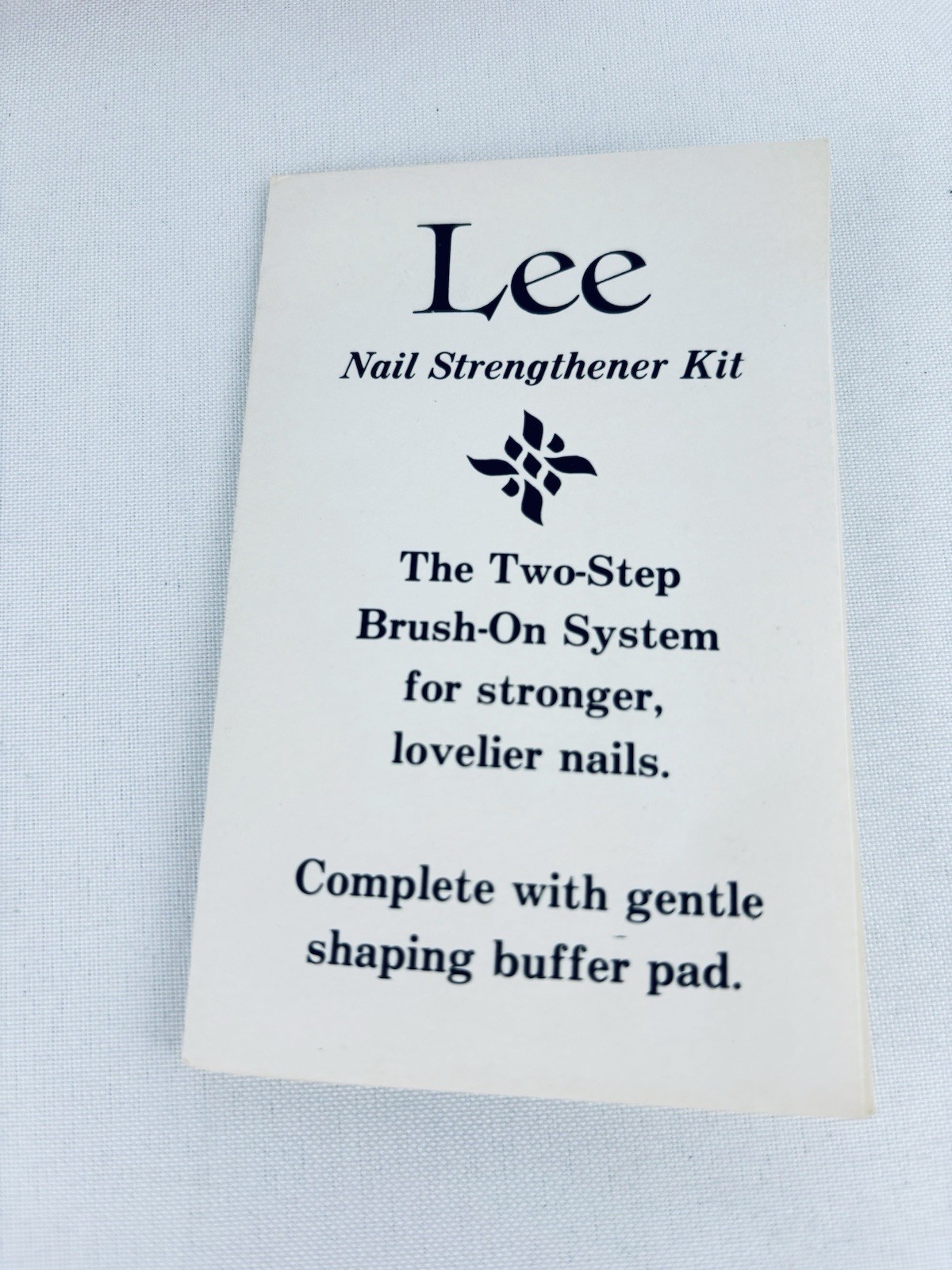 Vintage Lee Nail Strengthener Kit 1980s Movie Prop Unopened Box – NOS Read