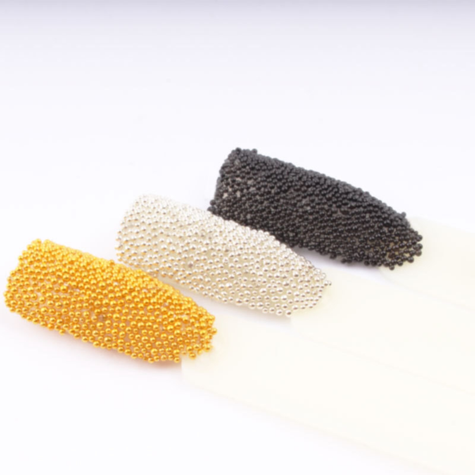 30gram Glass Nail Art Caviar Beads Microbeads 0.6-0.8mm No-hole Storage Box