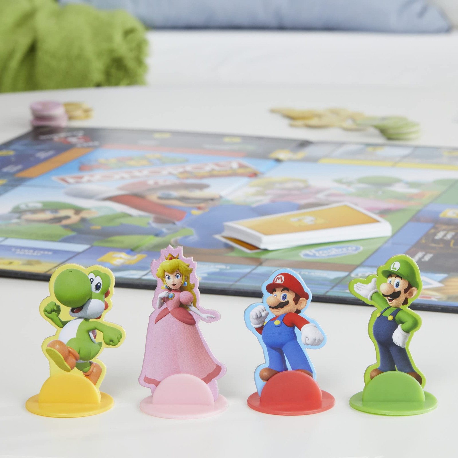 Monopoly Junior Super Mario Edition Board Game, Fun Compact, Multicolored