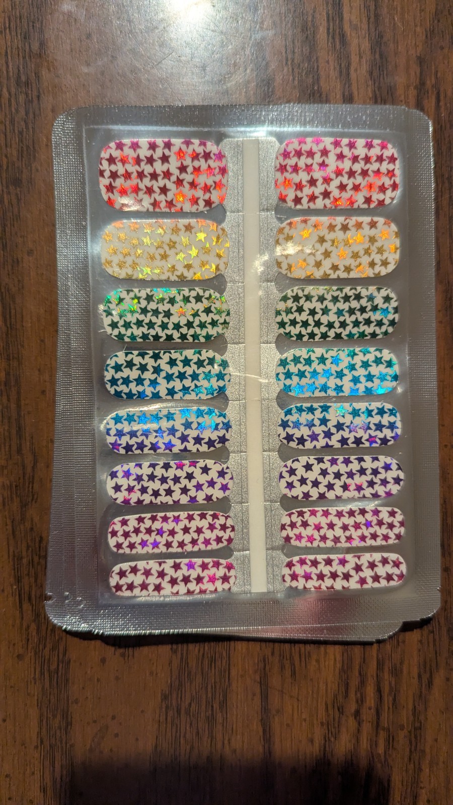 Set Of 10 Random Nail Wraps And Overlays