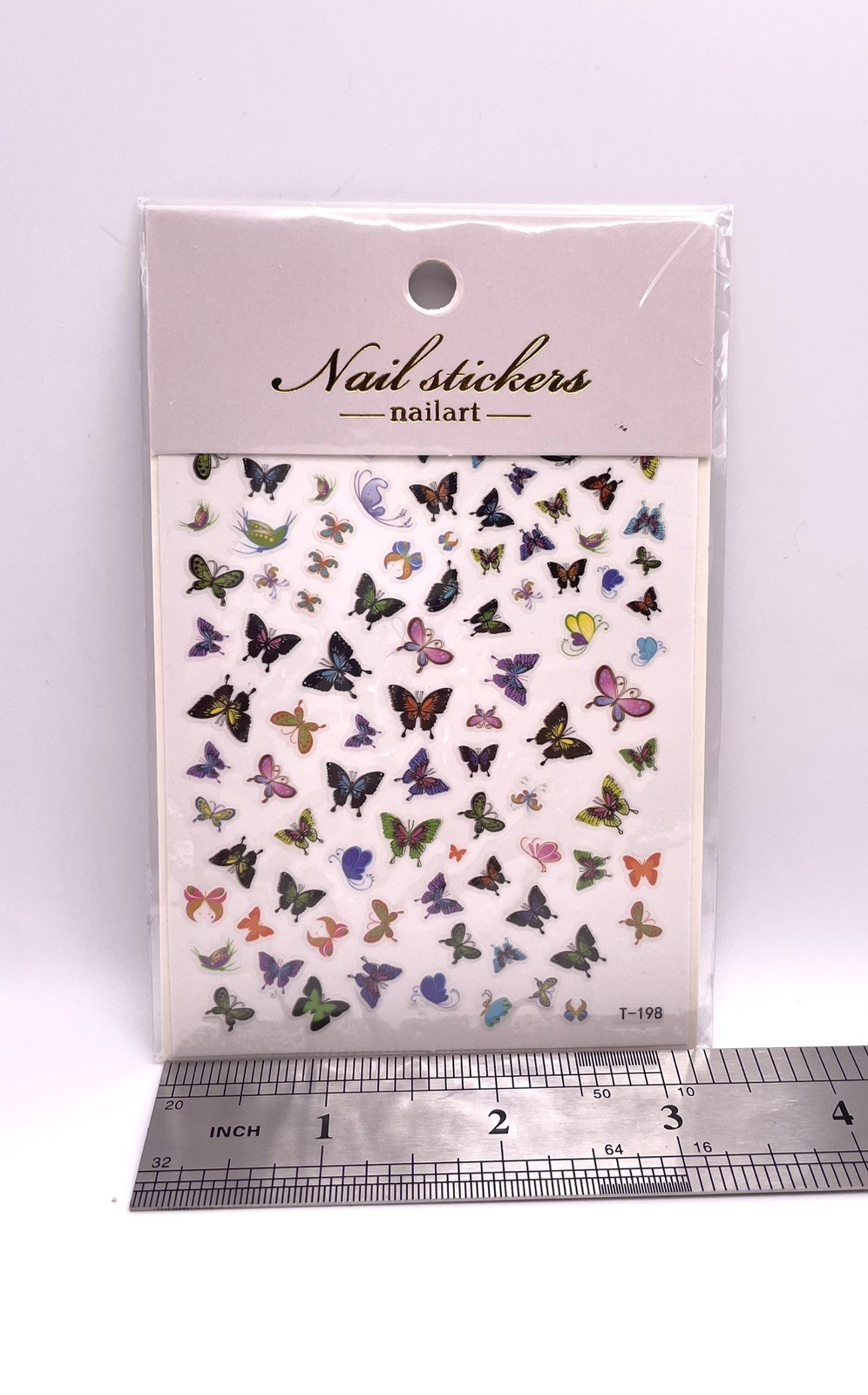 Butterfly Nail Stickers ONE Sheet Per Pack