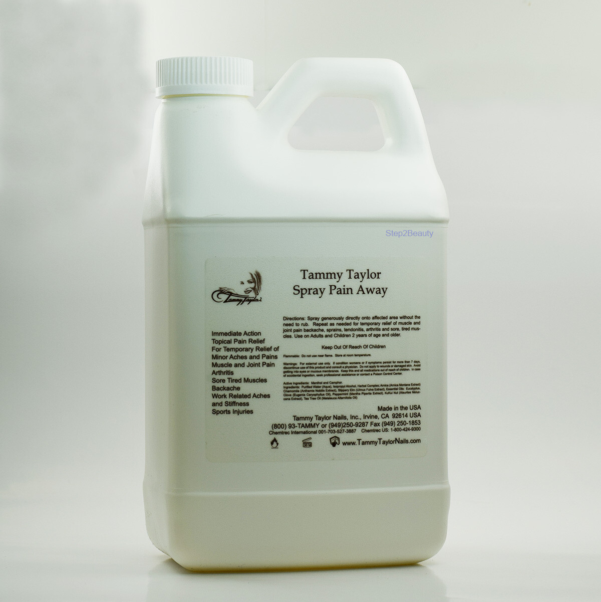 Tammy Taylor Spray Pain Away Topical Pain Reliever Muscle Aches 64 oz