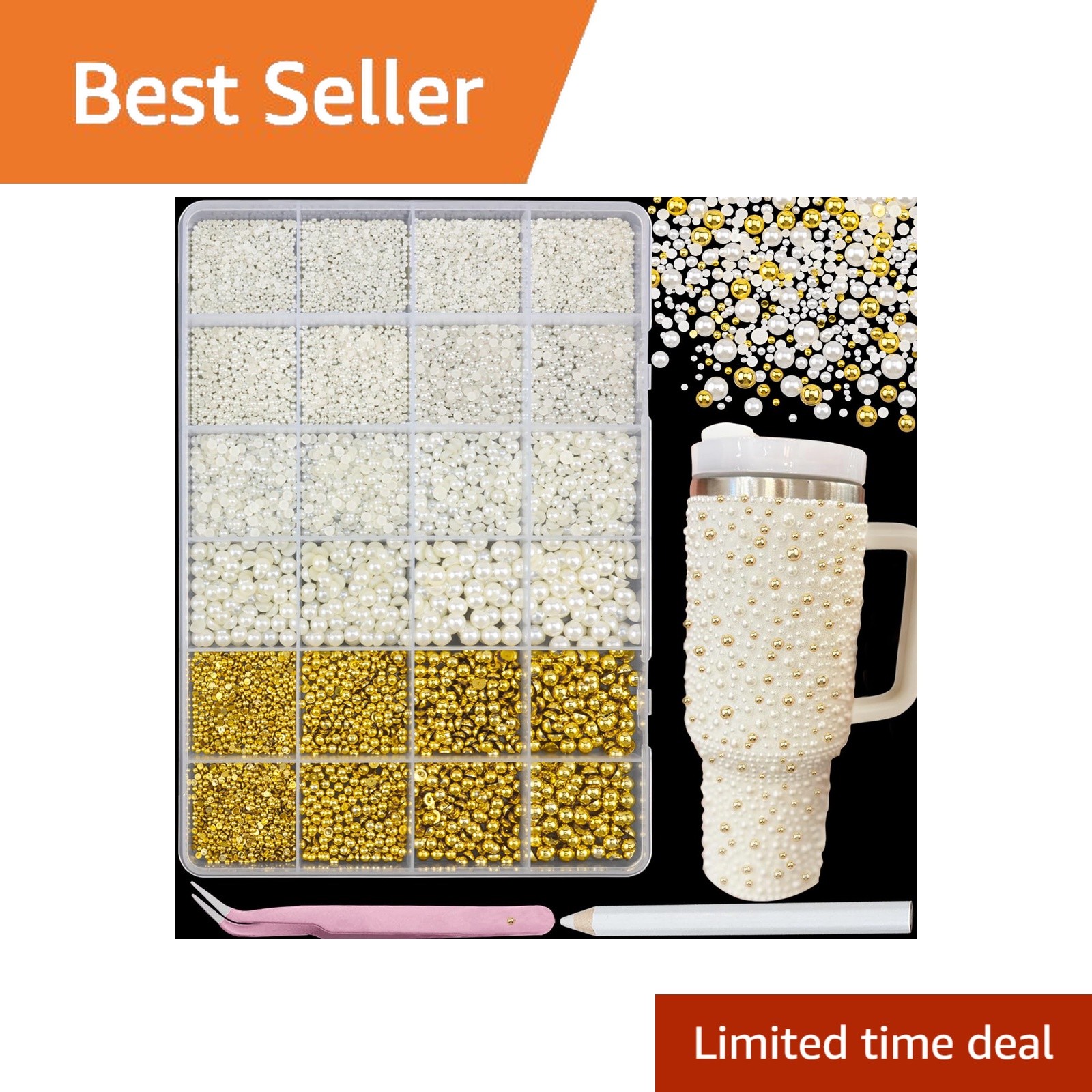 SEMATA Bedazzling Kit Cream Gems