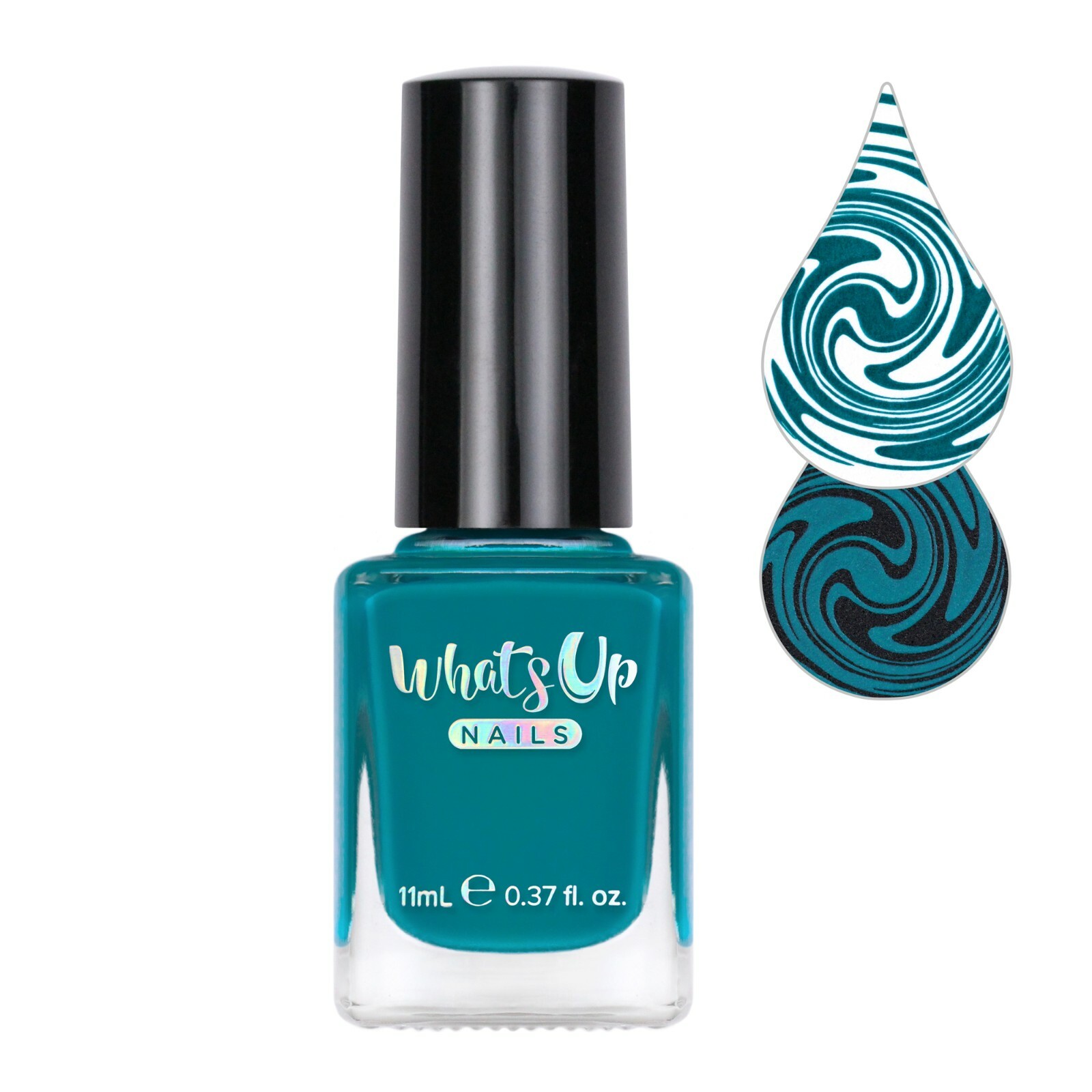 Whats Up Nails – Not a Big Teal Stamping Polish (Teal), Nail Polish for Nail Art