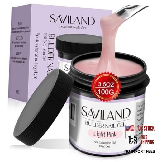 100 G Builder Gel for Nails – 3.5 oz Light Pink Nail A2 – Light Pink Gel