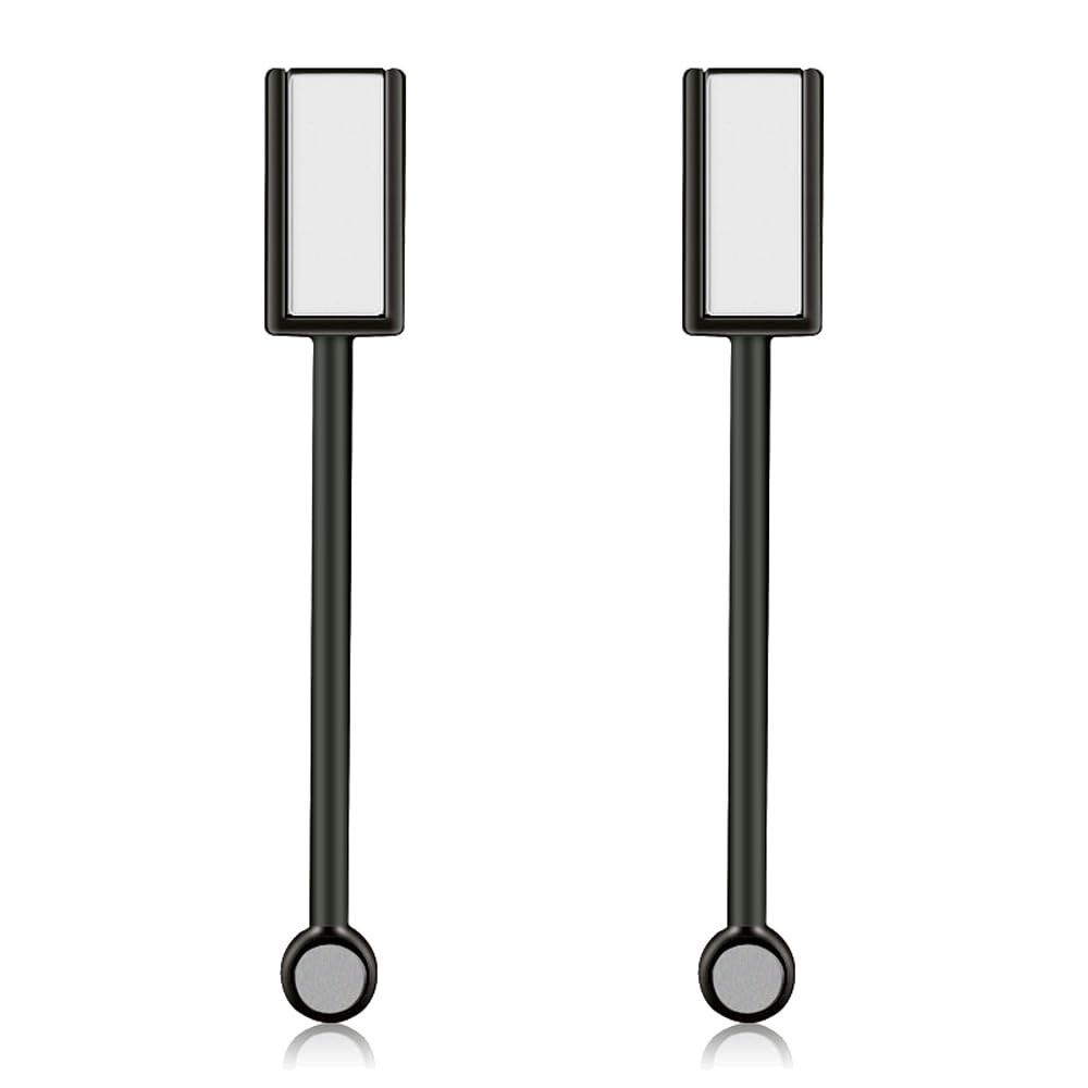 2Pcs Black Double-head Magnet Stick Magic Magnet Stick for 3D Magnetic Cat Ey…