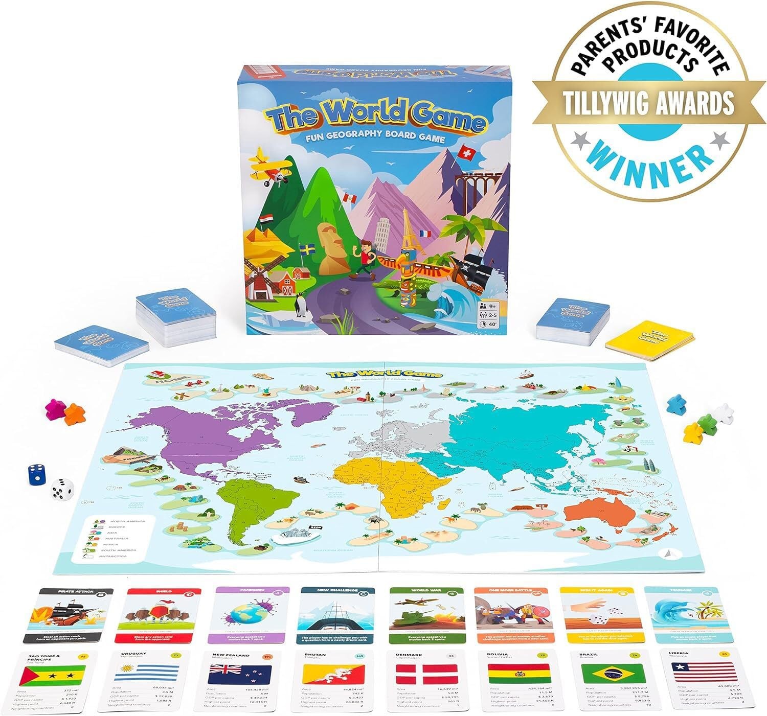 The World Game – 11.6 inches x x 2.75 inches, English Imperial