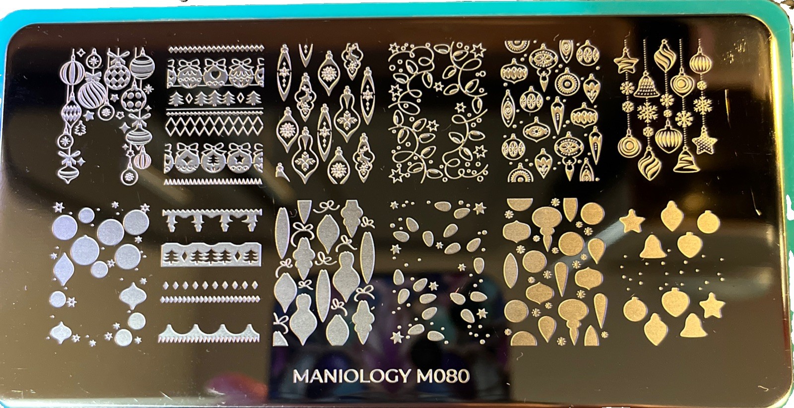 Maniology Nail Stamping Plates – Christmas Lot 3 – M080, M417, M168