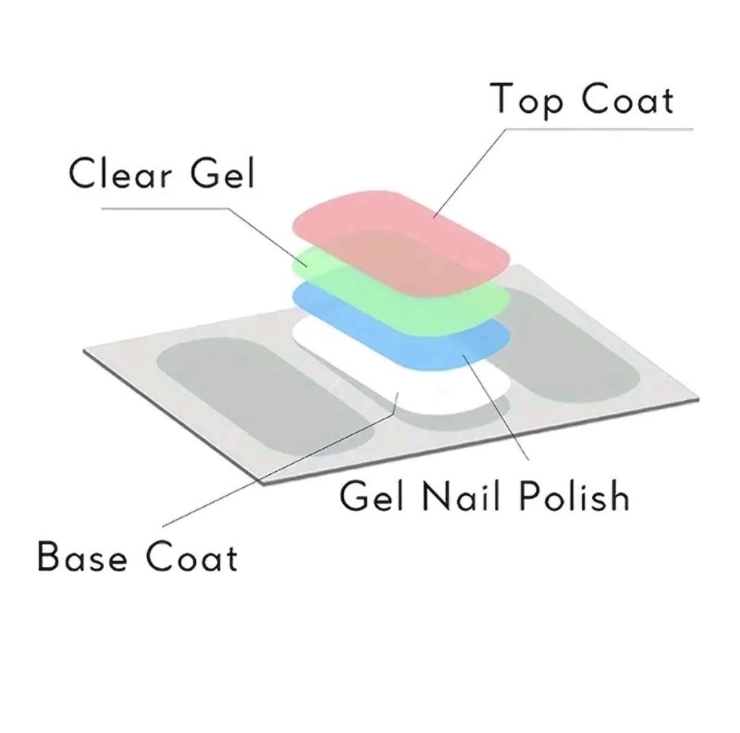 Nail Art Stickers Self Adhesive Wraps Full Cover pattern ZB17131 157