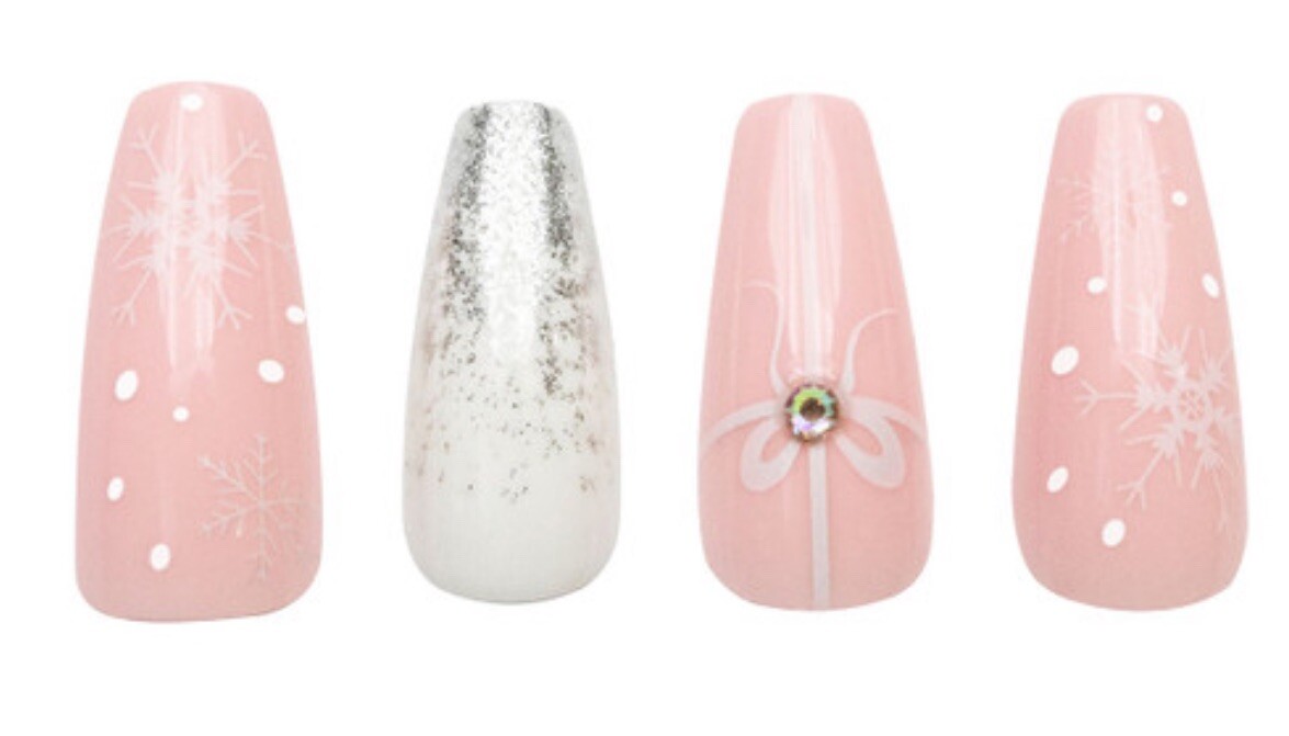 GLAM COUTURE | COFFIN SNOW FLAKES | Holiday Edition