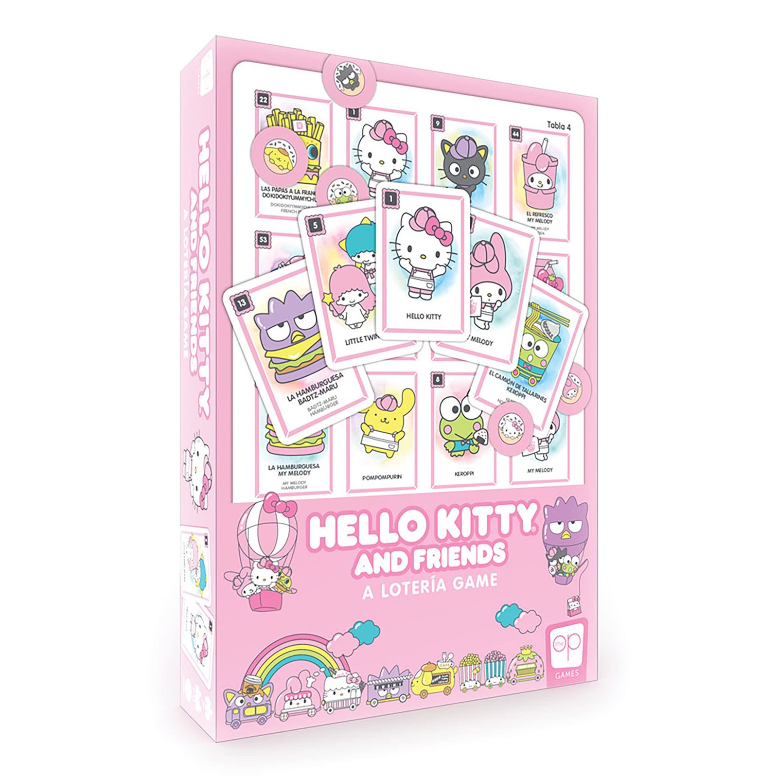 Hello Kitty Loteria Game – Custom 10 inches x 7 x 2 inches, Multi