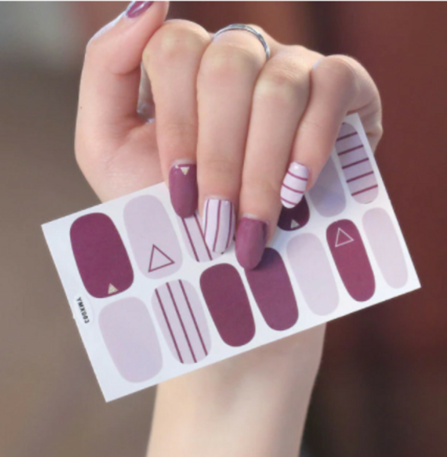 14 pcs/sheet Nail Art Self Adhesive Water Proof Nail Wraps