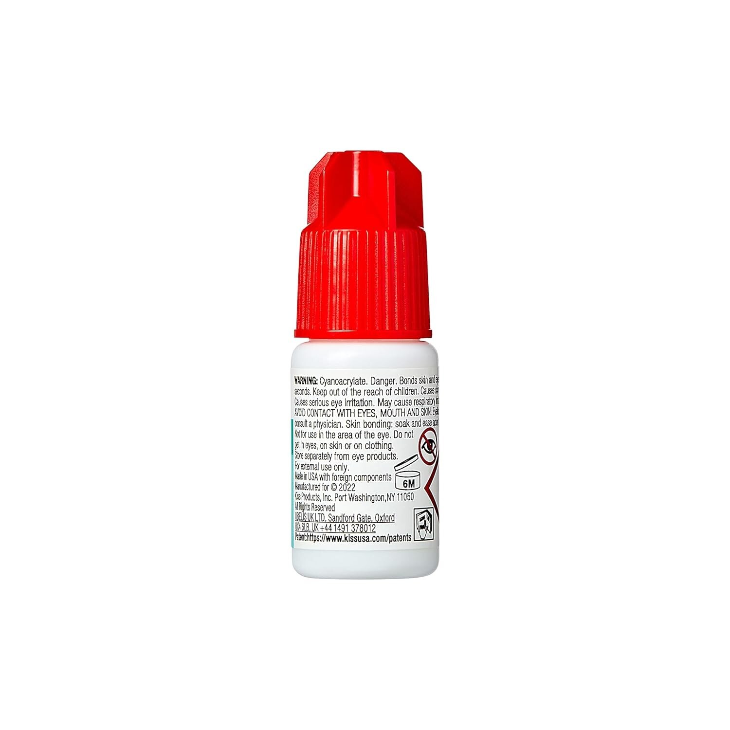 KISS PowerFlex Maximum Speed Nail Glue for Press On Nails,3g/0.10 oz (Pack of 1)