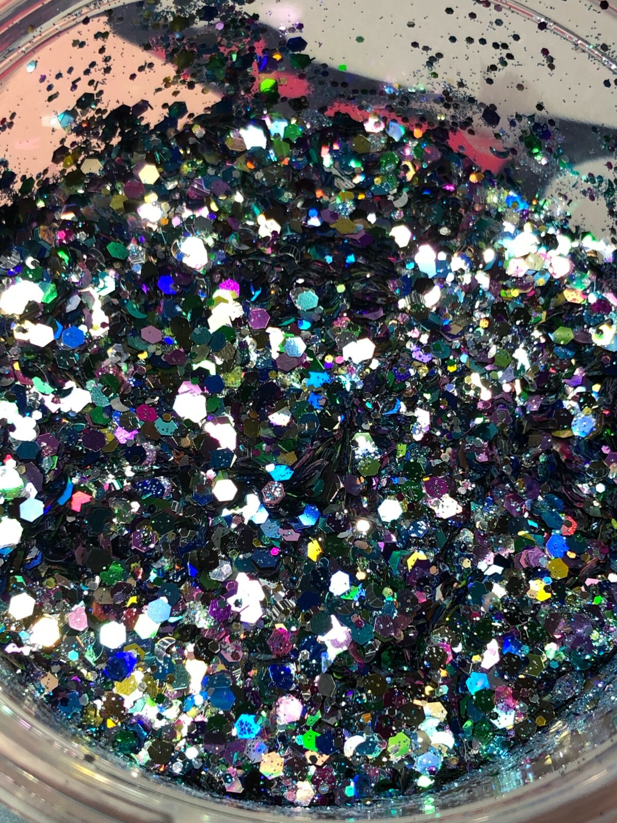 Limited Edition Glitter Mix SPARKLING GALAXY acrylic-gel-nail-art USA seller M3