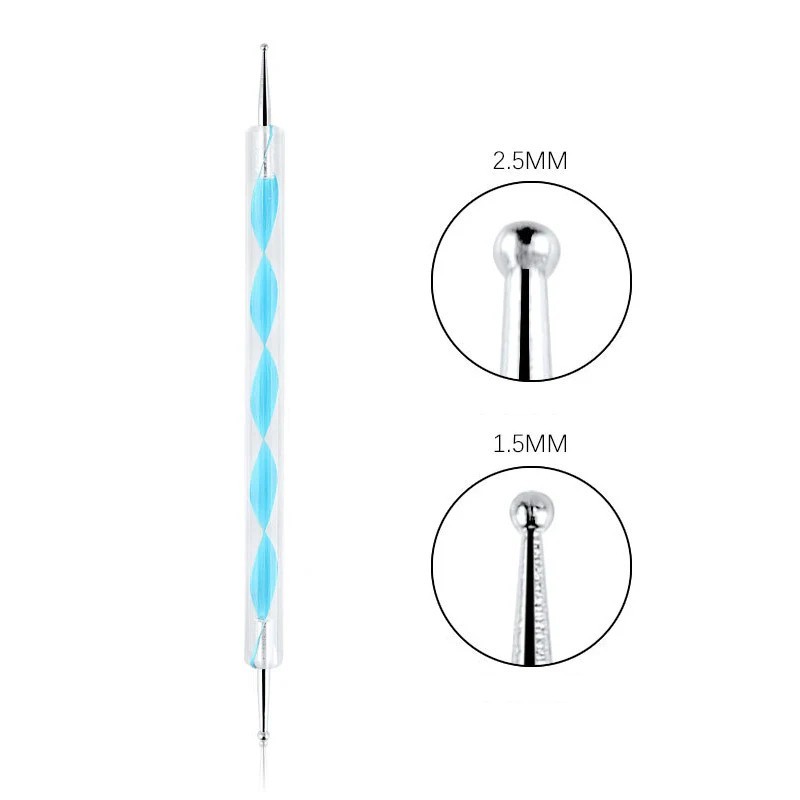 Nail Art Dotting Pen Design Drawing Painting Marbleizing DIY Manicure tools