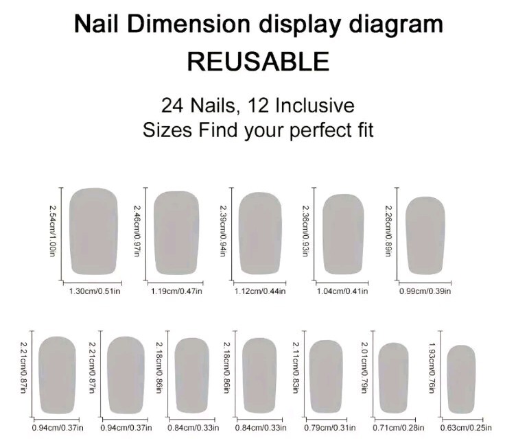 Chic Flamingo & Floral Press-On Nails – Medium Ballet Shape, Glossy Finish 24