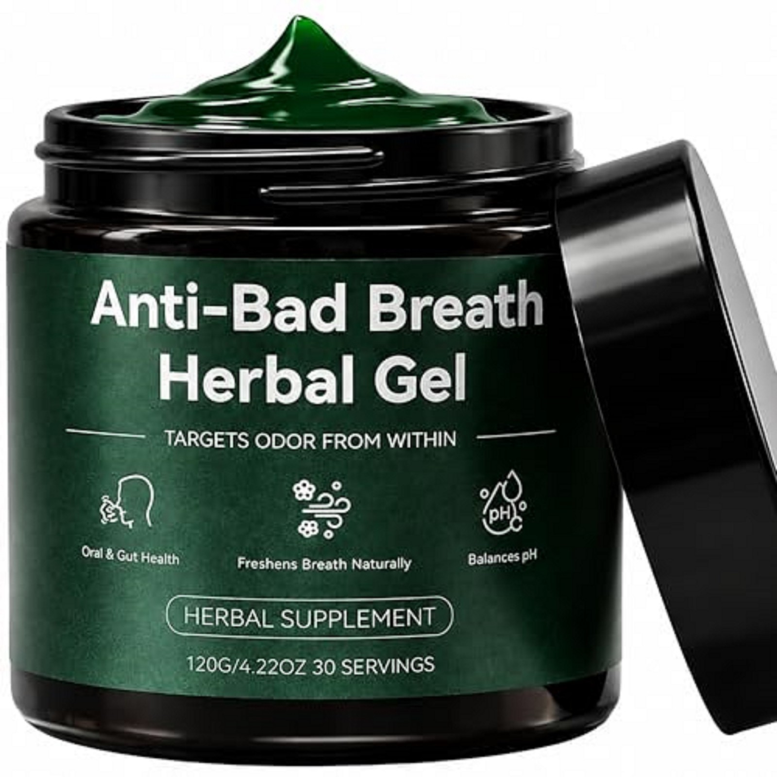 Anti-Bad Breath Herbal Gel Supplement – Body & Breath Odor Control from The Insi