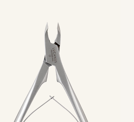 LUCANUS Original Cuticle Nipper Professional Precision Nail Care Tool K-Beauty