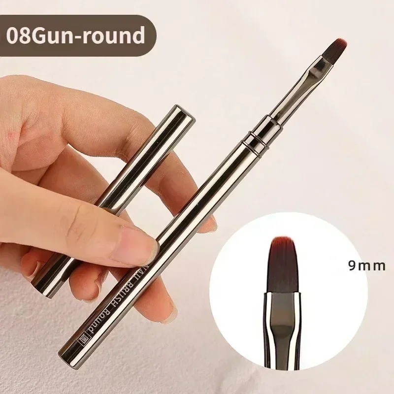 5pcs Nail Art Liners Striping Brushes Fine Line Drawing Detail Painting Blending