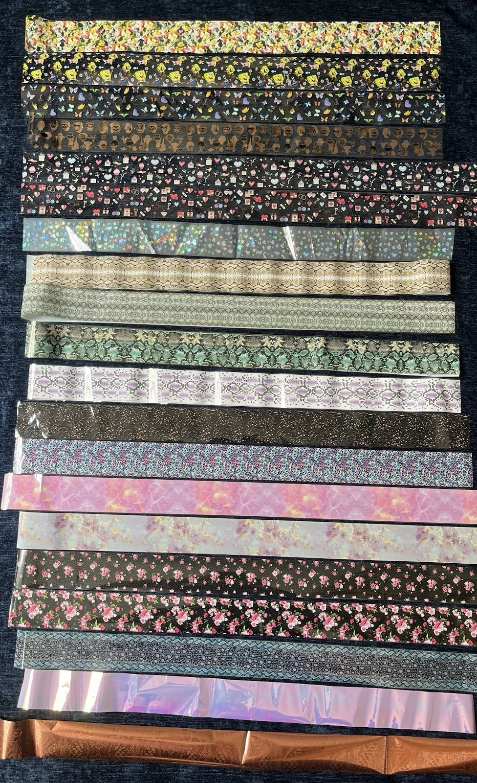 Foil Transfer Nail Art Sheets Foil Transfer Paper