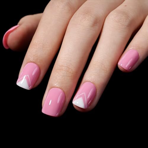 Nail Tips 450PCS Full cover Clear Nail Tips Matte No Need Extra Short Square