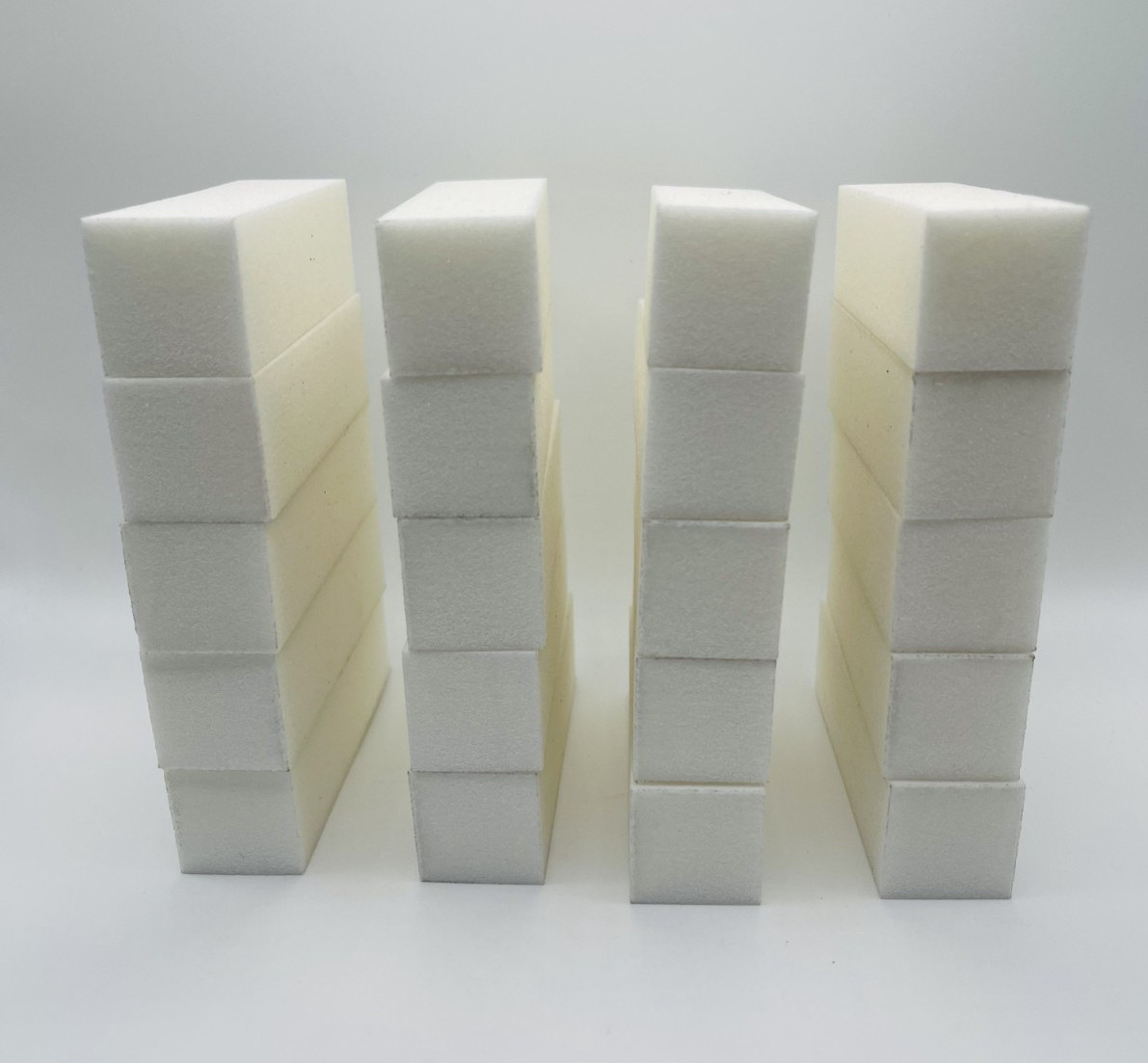 Amazon Basics Nail Smoothing Blocks, 20 Count, Medium Coarse